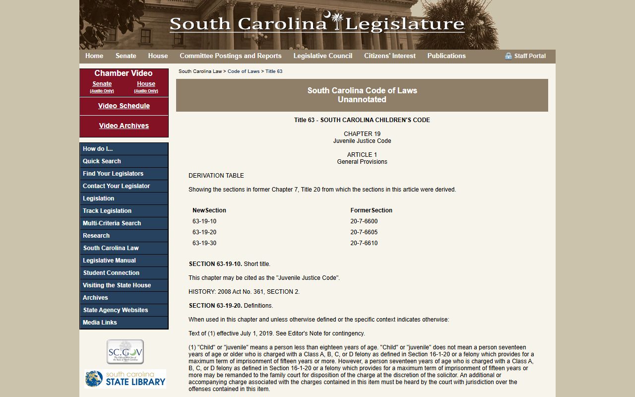 Abbeville County arrest records and court charges juvenile confidentiality law