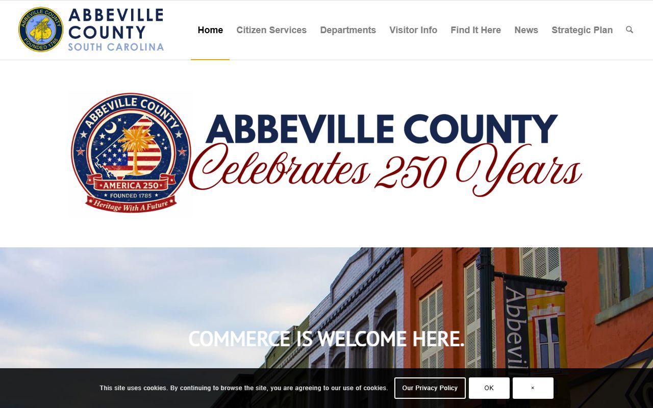Abbeville County court records county homepage